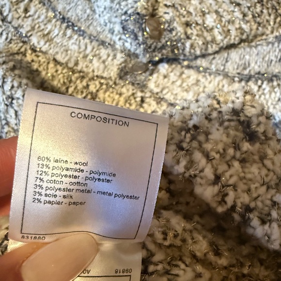 Stunning Knited Sweater designer SZ 38 - Picture 8 of 8